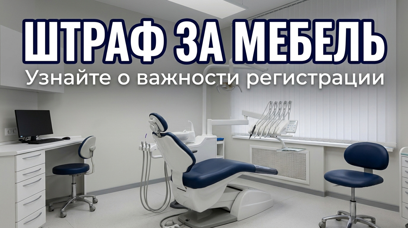 Медицинская мебель с регистрационным удостоверением для клиники - как избежать штрафов и сохранить лицензию