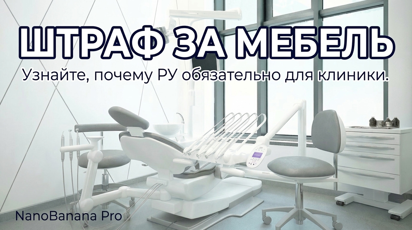 Специализированная медицинская мебель с регистрационным удостоверением для кабинета врача, правила выбора для клиники без штрафов