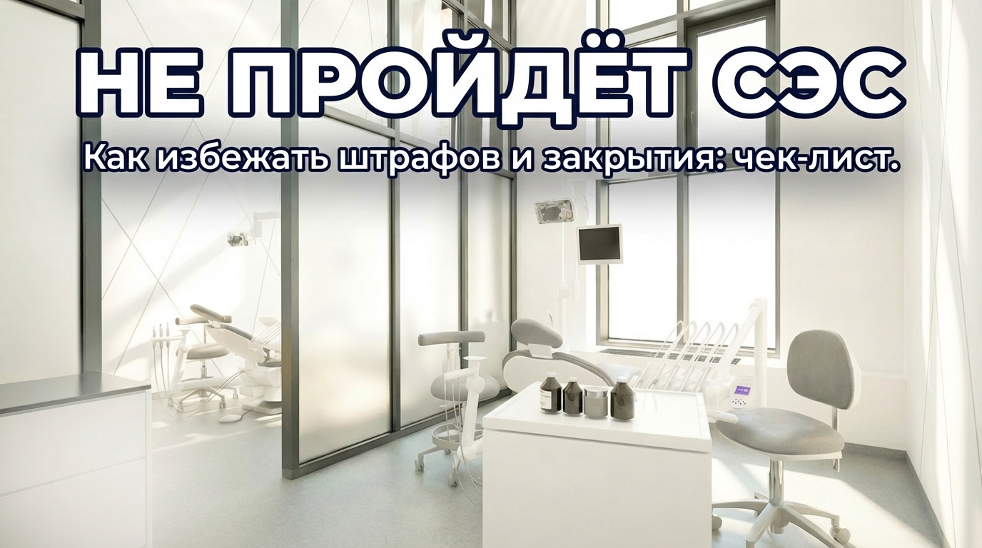 Чек-лист для медицинских клиник для успешного прохождения внеплановой проверки СЭС и Росздравнадзора без штрафов