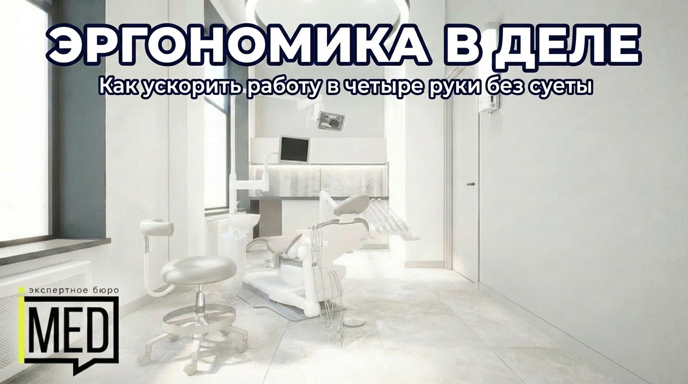 Стол ассистента стоматолога для работы в четыре руки и улучшения эргономики в кабинете
