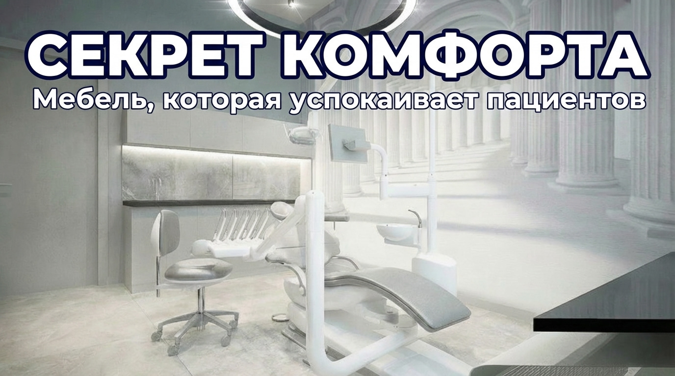Современный интерьер зоны ожидания в стоматологической клинике с удобной медицинской мебелью, стильным дизайном и соблюдением норм СанПиН