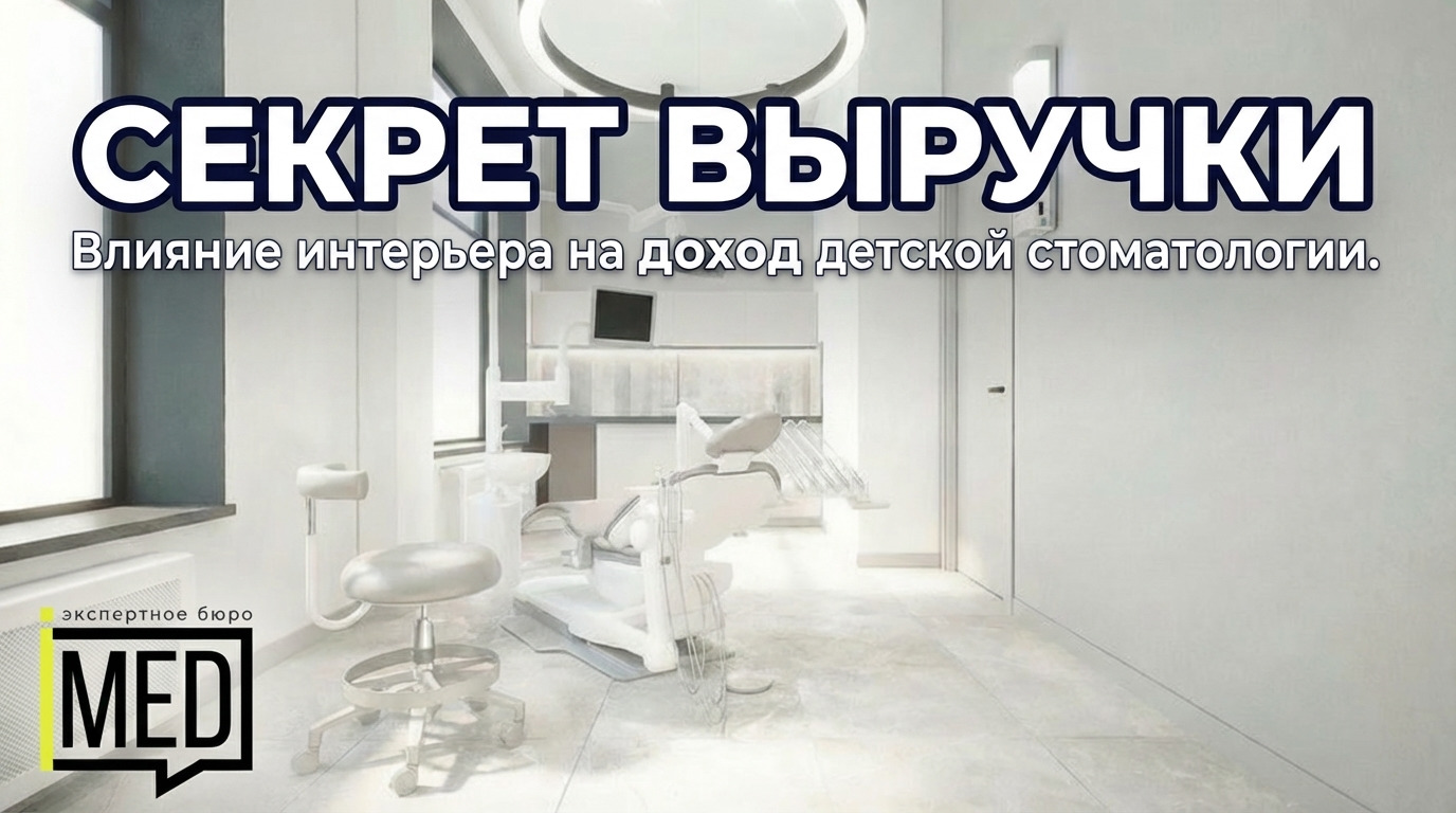 Правильная детская мебель в интерьере стоматологического кабинета, соответствующая строгим требованиям СЭС