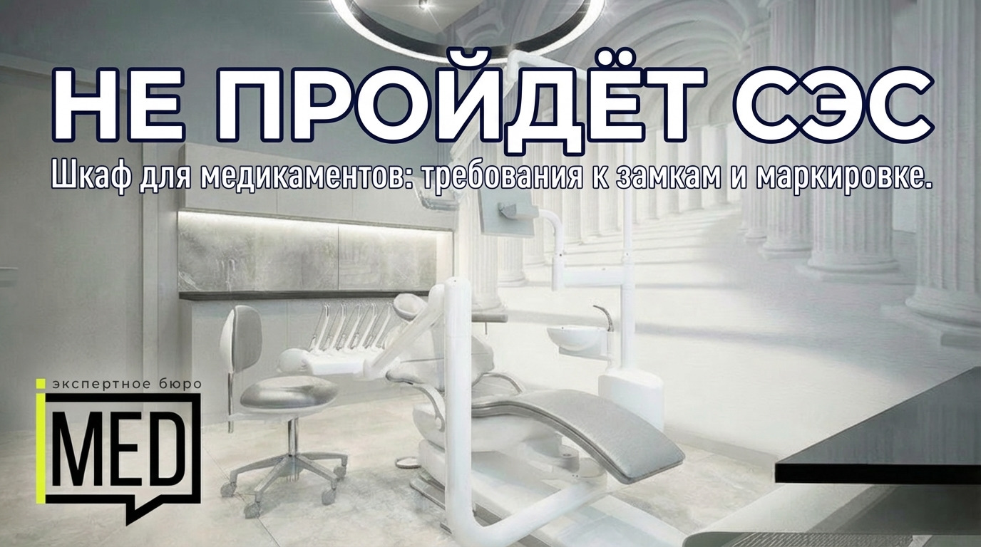 Правильный медицинский шкаф для успешного прохождения лицензирования новой стоматологии