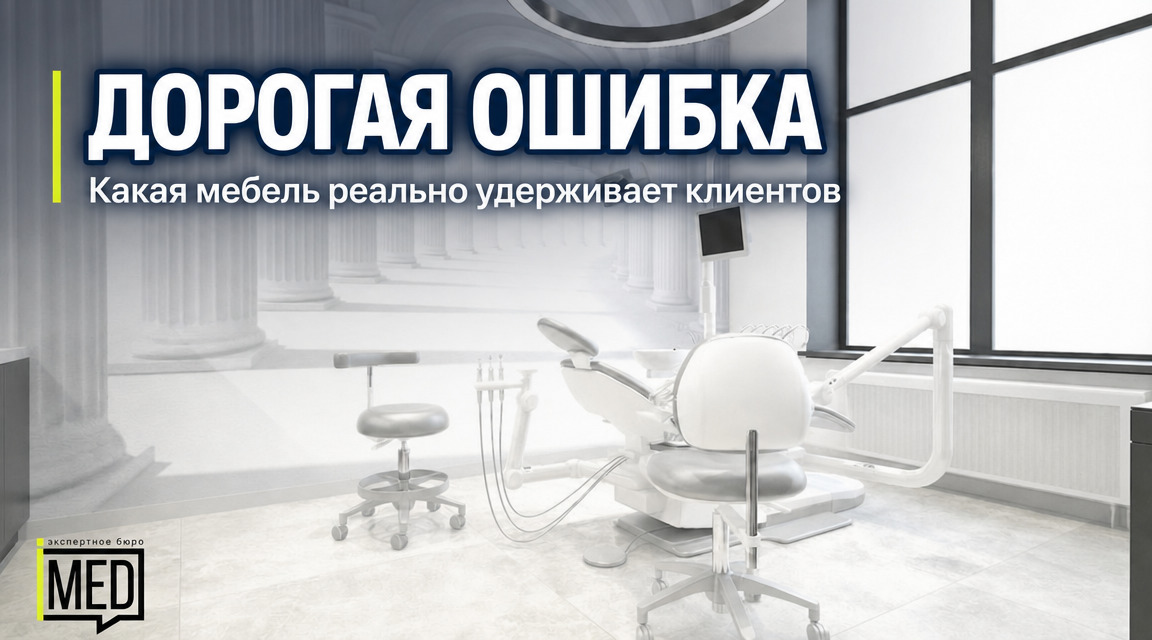 интерьер косметологического кабинета с удобной мебелью для клиентов