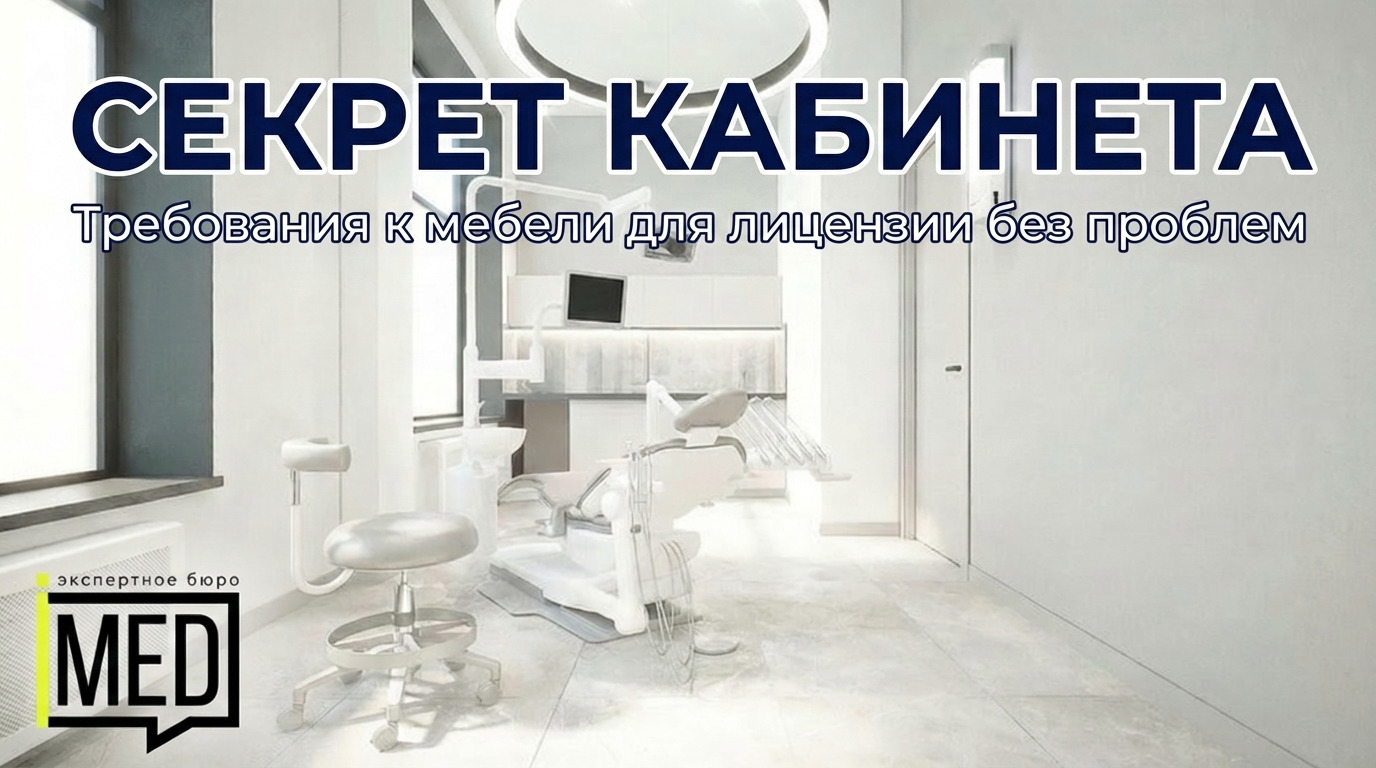 кабинет гинеколога с современной мебелью и столом врача