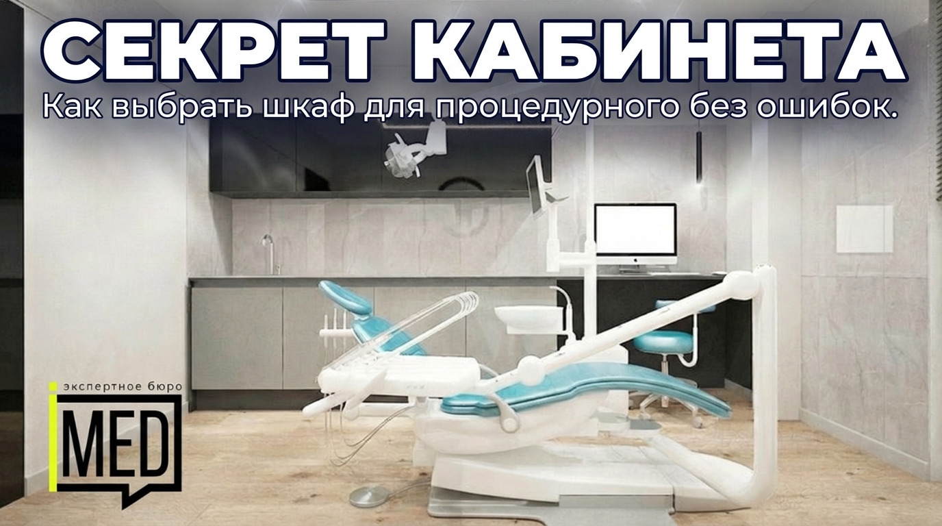 Медицинский шкаф для хранения медикаментов и документов в кабинете